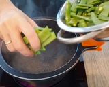 Foto del paso 1 de la receta: Judías verdes salteadas con jamón
