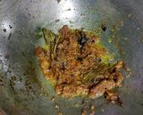 A picture of step 8 of The Benami Besan Mutter.