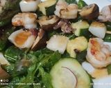 Foto del paso 5 de la receta Brochetas de gambas, calamar y sepia
