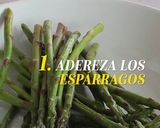 Foto del paso 1 de la receta: Bocaditos de hojaldre con espárragos