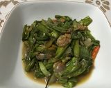 Foto langkah ke 5 dari resep Tumis genjer ebi.