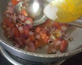 A picture of step 2 of Punjabi tadka soupy maggi.