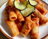 Foto del paso 5 de la receta: Rigatoni con berenjena frita y mozzarella