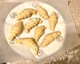 صورة لخطوة 5 من وصفة كرواسون سهل وبدون زبدة توريق 🥐🥐🥐
