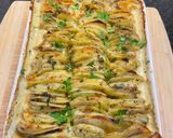 A picture of step 3 of Easy cheesy potato bake:.