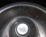 A picture of step 3 of Layered mathri.