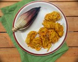 A picture of step 5 of Banana Flower Fritters.