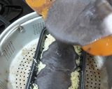 Foto langkah ke 6 dari resep Bolu ketan hitam lapis keju tanpa pengembang...mudah dan lezat.