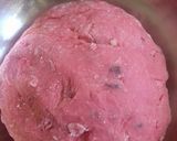 A picture of step 1 of Watermelon Lookalike Bread.