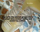 A picture of step 7 of Ginger Lemonade😍😍.