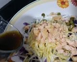 A picture of step 6 of Sweet and sour red cabbage slaw.