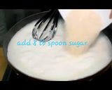 A picture of step 2 of Fruit custard.
