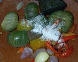 Foto langkah ke 2 dari resep 🟨Sambel Terong Rebus ▶️ Boiled Eggplant Sambal🟥.
