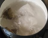 Foto langkah ke 1 dari resep Bubur Ayam Kuah Kuning.