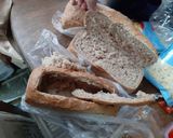 Töltött teljeskiörlésű veknik recept fázis 1 fotója