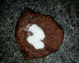 A picture of step 9 of Coconut striped biscuit.