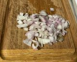Une image de l'étape 6 de Riz à la fondue de poireaux et coriandre.
