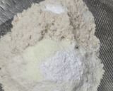 A picture of step 1 of Eggless Whole wheat Vanilla cake with white chocolate ganache.