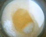 A picture of step 8 of Zebra bread pudding.
