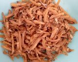 Foto langkah ke 1 dari resep Tumis Terong Hijau Teri (versi 2).