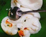 Hình bước làm 1 của món Tép rang trứng muối