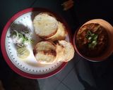 A picture of step 12 of Pav Bhaji.