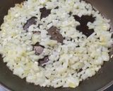 Foto del paso 3 de la receta: Crepes verdes rellenos de pollo