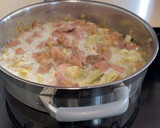 Foto del paso 6 de la receta: Pavo guisado con alcachofas y guisantes