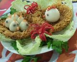 Foto langkah ke 4 dari resep Mie Angry bird.