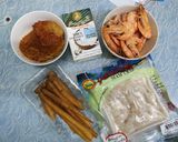 รูปขั้นตอนการทำที่ 1 ของ ขนมจีนน้ำยาปู(กุ้ง)