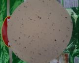 A picture of step 1 of Papad salad.