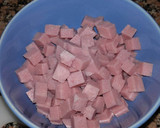 Foto del paso 1 de la receta: Trenza hojaldrada de jamón y queso