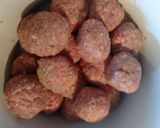 A picture of step 2 of Crock-Pot Swedish Meatballs.