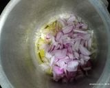 A picture of step 2 of Sambhar.