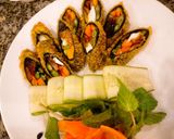 Hình bước làm 3 của món Chả giò tảo mộc