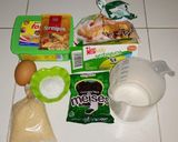 Foto langkah ke 1 dari resep Bapao cokelat keju ala anak kost💙.