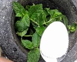 A picture of step 2 of Mint sauce lime secret shhhhh!!!.