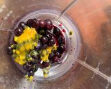 รูปขั้นตอนการทำที่ 1 ของ ซอสบลูเบอร์รี่ เสาวรส blueberries passionfruit sauce #raw #vegan
