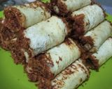 Foto langkah ke 7 dari resep 29. Roti Tawar Gulung Abon.