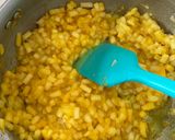 A picture of step 2 of Cooking apple chutney (katki apple).
