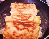 Une image de l'étape 4 de Crêpes fourrées jambon fromage.