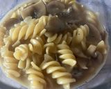 A picture of step 3 of One pot mushroom stroganoff.