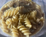 A picture of step 3 of One pot mushroom stroganoff.
