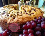 عکس مرحله 2 از دستور کیک انگور یاقوتی (سیاه) 🍇