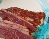 A picture of step 1 of Homemade Pastrami Sandwich.