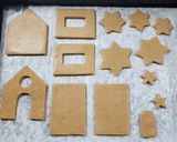 Foto del paso 5 de la receta: ⛄🎄Casita de galletas de jengibre 🏘️ Receta + decoración y armado paso a paso