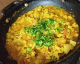 A picture of step 3 of Mix vegetable.