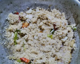 டயட் கோதுமை ரவை உப்புமா ரெசிபி ஸ்டேப் 2 புகைப்படம்