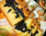 A picture of step 13 of Ombre cake(without oven).