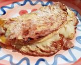 A picture of step 11 of Omelette Célestine.